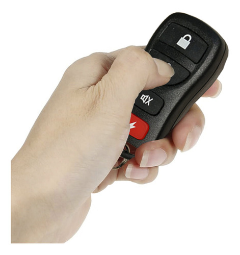 Alarma De Auto Krypton 3 Canales Control Remoto 4 Botones