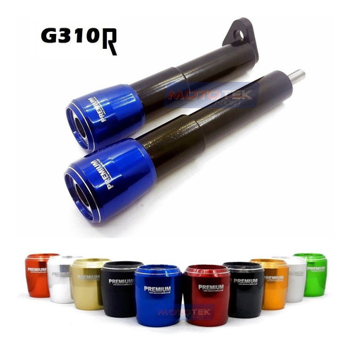 Slider Dianteiro Protetor Motor Premium Racing Bmw G310r G 310 G 310r 2018 2019