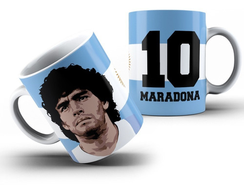 Imagem 1 de 2 de Caneca Especial Maradona - Argentina - 325ml 