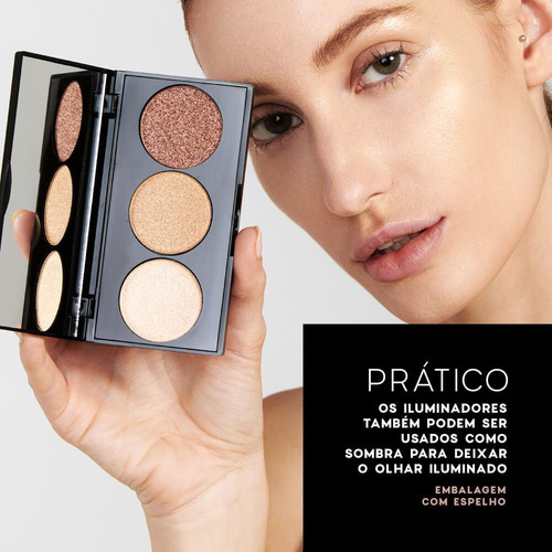 Paleta De Iluminadores Highlight Palette Océane Edition 7,2g