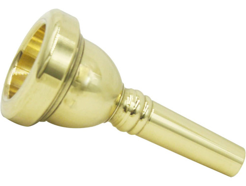 Missmore Boquilla De Trombón 12c, Chapado En Oro (12c-oro)