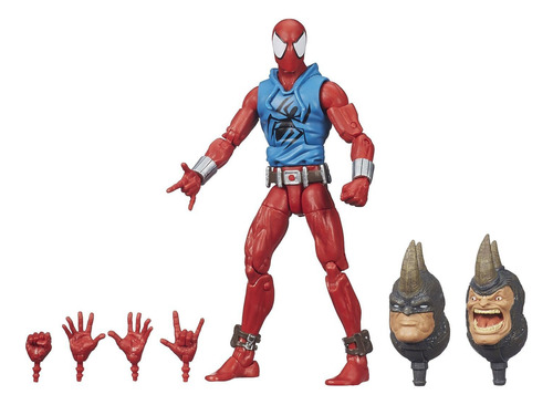 Marvel Legends Infinite Series Scarlet Spider Rhino Baf