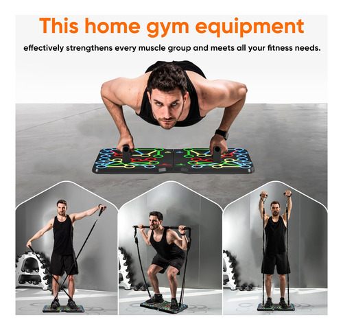 Tabla De Flexiones Aerlang 30 En 2 Accesorios De Fitness Negro