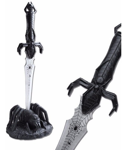 Cuchillo Daga Puñal Dark Spider Fantasy Master Envio Gratis