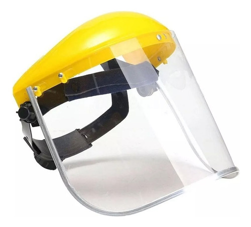 Careta Facial Kit Completo (visor Policarbonato + Casquete)