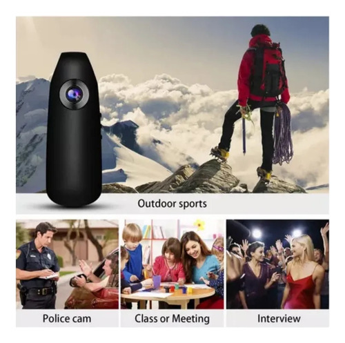 Nueva Cámara Corporal Portátil Hd 1080p Pocket Cam /&z
