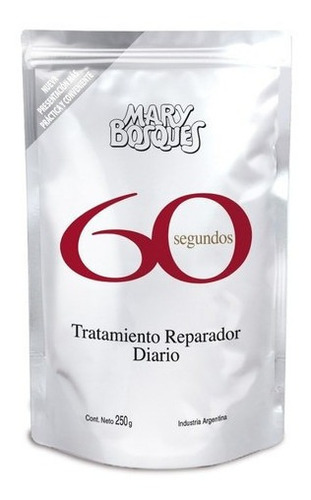 Mary Bosques 60 Segundos Tratamientos Reparador Diario 250g 