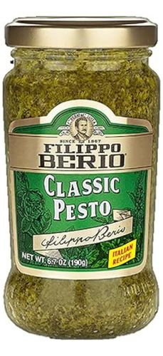 Pesto Filippo Berio Albahaca Clásica De 189g Oficinatuya 