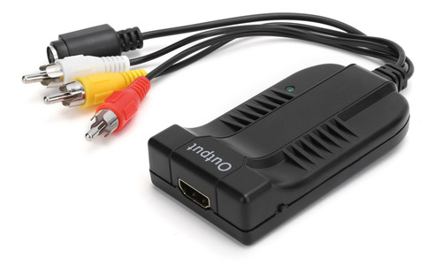 Z51b Cvbs S-video A Hdmi Adaptador Convertidor Soporte 720p