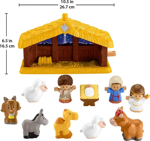 Belén De Toy Fisher-price Little People De 1 Año O Más