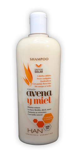 Han Shampoo Avena Y Miel X 500cc