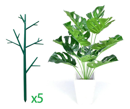 ~ Enrejado Para Plantas En Maceta, Soporte Para 5 Piezas
