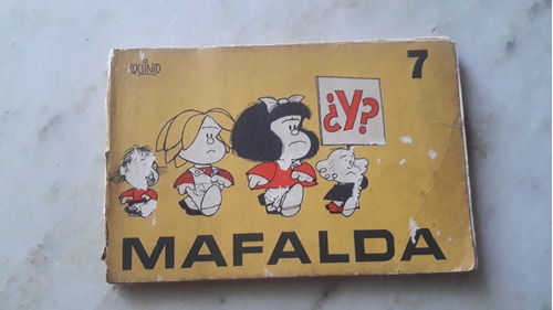 Comics,historieta Mafalda 7, Quino,1971,ediciones De La Flor