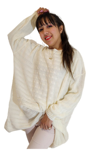 Maxi Sweater De Mujer Amplio Nueva Temporada
