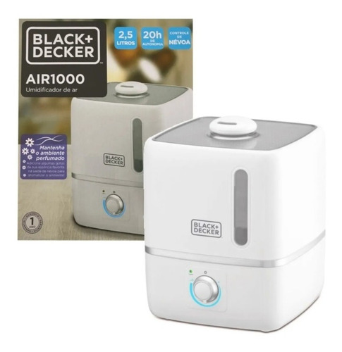Imagem 4 de 6 de Umidificador De Ar Ultrassônico Black+decker Air1000 Bivolt