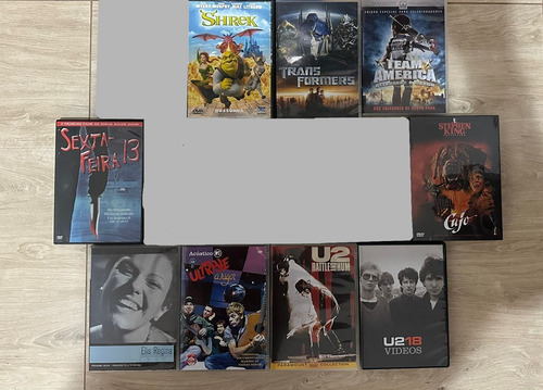 09 Dvds Diversos (Usado)