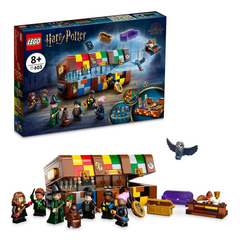Kit Lego Harry Potter Baúl Mágico De Hogwarts 76399 +8 Años Cantidad de piezas 603