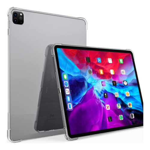 Capa Silicone Para iPad Pro 12.9 4a A2069 A2229 A2232 A2233