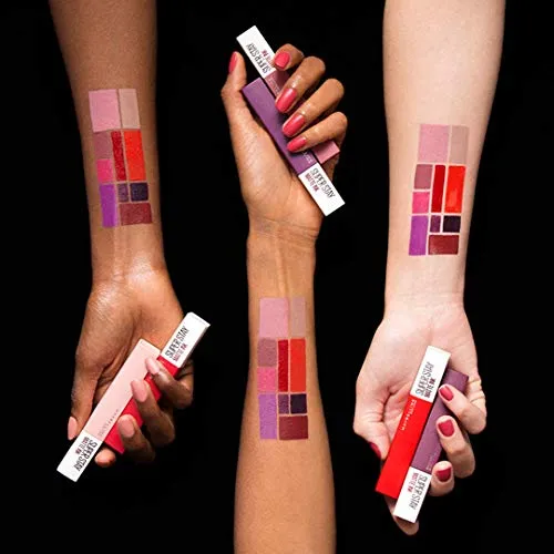 Lápiz Labial Líquido Maybelline Superstay Matte Ink Loyalist