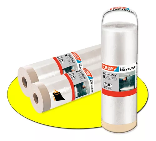 Plastico Cobertor Protector Muebles Pintura Tesa 4x 5 Metros