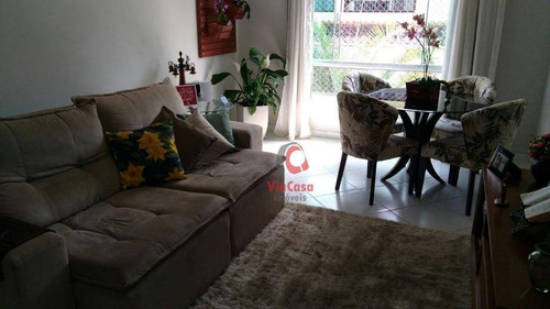Apartamento Com 2 Quartos Sendo 1 Suíte À Venda, 75 M² Por R$ 250.000 - Recreio - Rio Das Ostras/rj - Ap0851