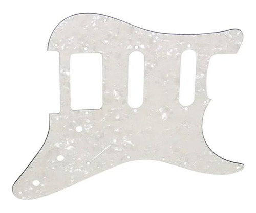 Escudo Guitarra Stratocaster Hss 3 Camadas Dolphin Perolado