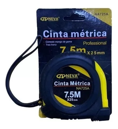 Huincha De Medir 7.5mts X 25mm Neva Na725a