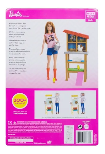 Barbie granjera de pollitos new arrivals