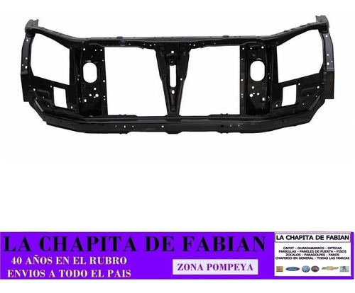 Frente Ford Ranger 2012 2013 2014 2015 Chapa Marco Radiador