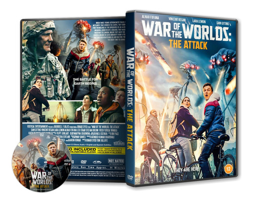 La Guerra De Los Mundos El Ataque 2023 - Dvd Latino/ingles