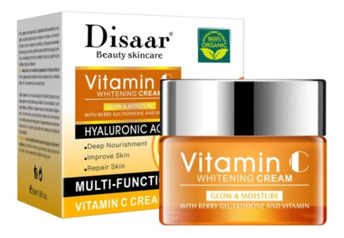 Crema Facial Aclarante Vitamina C Disaar