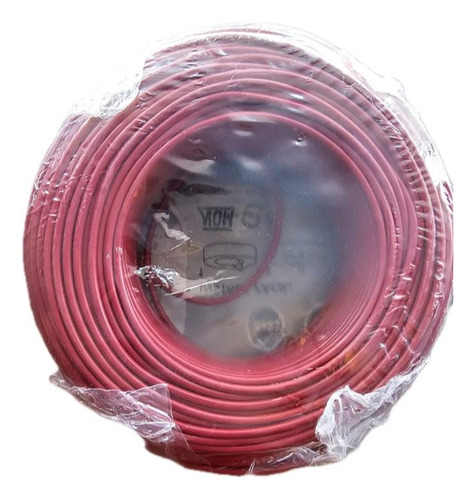 Cable Thhw-ls Rohs Calibre 12 Awg Rojo 100m