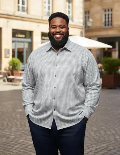 Camisa Social Manga Longa Plus Size Masculina Colarinho | Frete grátis