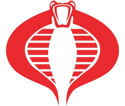 Gi Joe American Hero - Calcomanías De Logotipo De Cobra De D