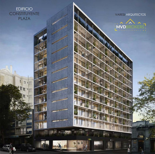 Imagen 5 de 20 de Constituyente Plaza (410b) - Venta Apartamento Monoambiente En Cordón Sur - Vivienda Promovida - Estrena 2023!