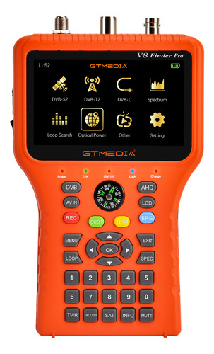 Medidor De Señal De Tv Gtmedia V8 Finder Pro