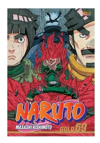 Naruto Gold: Naruto Gold, De Masashi Kishimoto. Naruto Gold, Vol. 69. Editorial Panini, Capa Mole, Edição 69 Em Português, 2021