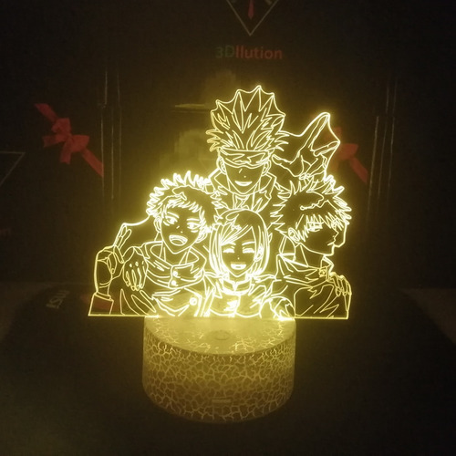 Lampara Jujutsu Kaisen Base Agrietada