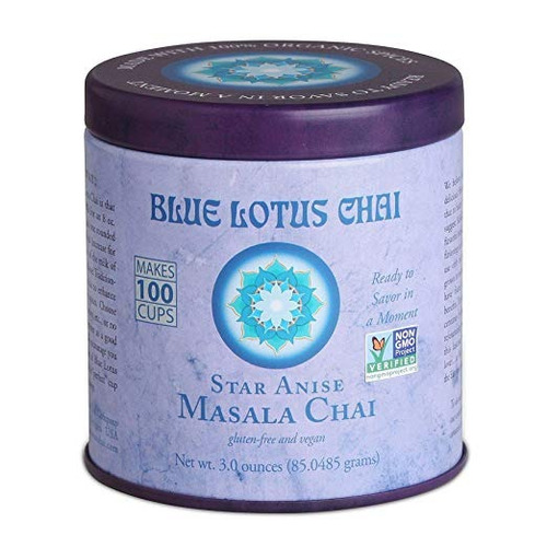 Blue Lotus Chai - Anís Estrellado Sabor Masala Chai - Hace 1