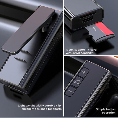 Bh Bt Tarjeta Tf O Auriculares De Audio Receptor Bluetooth