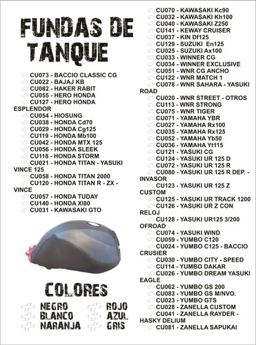 Cubre Tanque Zanella Raider - Hasky Delium