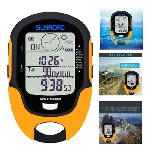 Aaa Nuevo Altímetro Gps Digital Multifuncional Sunroad Fr510