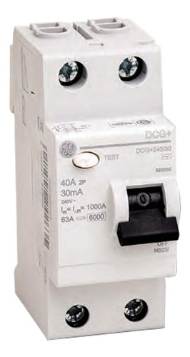 Disyuntor diferencial general electric 2x40