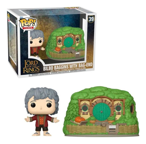 ¡Funko Pop! El Señor de los Anillos, Bilbo Baggins, Bag End 39