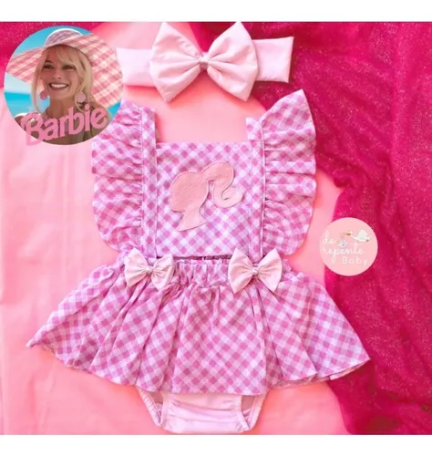 Saia Xadrez para Barbie  Como Fazer Roupa de Boneca 