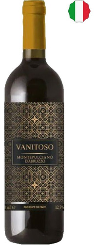 Vanitoso Montepulciano D`abruzzo vinho italiano 750ml