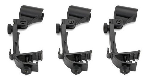 Samson Dmc100 Pack 3 Clamps Para Mics Para Bateria