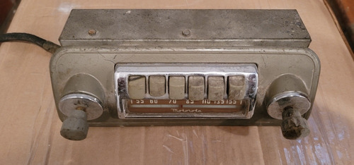 Dial Radio Auto Antiguo Motorola Década Del 40. (Usado)