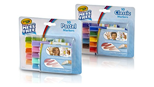 Marcadores Crayola Color Wonder, Para Colorear Sin Ensuciar,