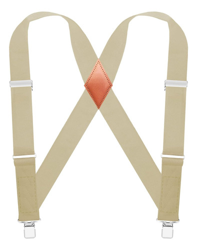 Tirantes Qcwqmyl Con Clip Lateral Para Hombre, 2 Pulgadas...
